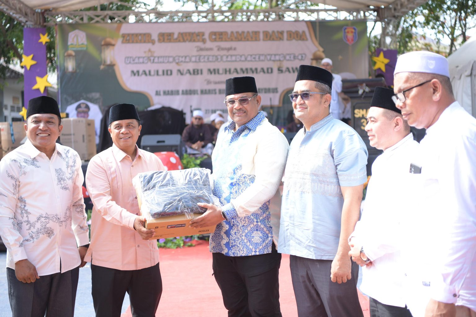 Pj Gubernur Safrizal Hadir di SMA 3 Banda Aceh