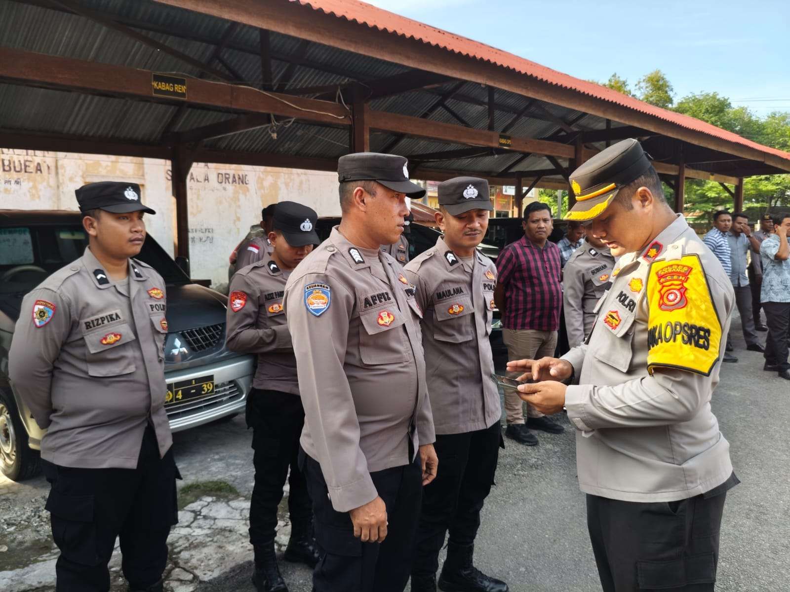 Pemberantasan Judi Online dan Narkoba Internal Polres Sabang