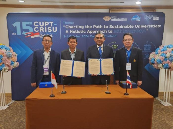 UTU dan PSU Thailand Teken MoU Internasional