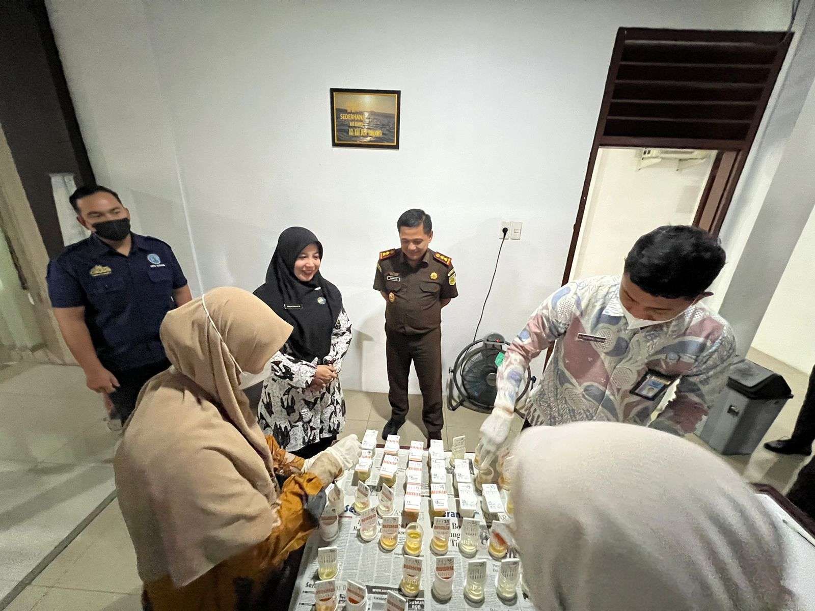 BNN Lakukan Tes Urine Pegawai Kejaksaan Negeri Sabang