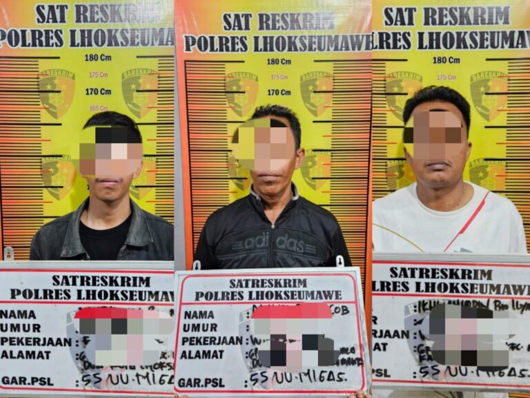 Polres Lhokseumawe Tangkap Tersangka Penimbunan BBM