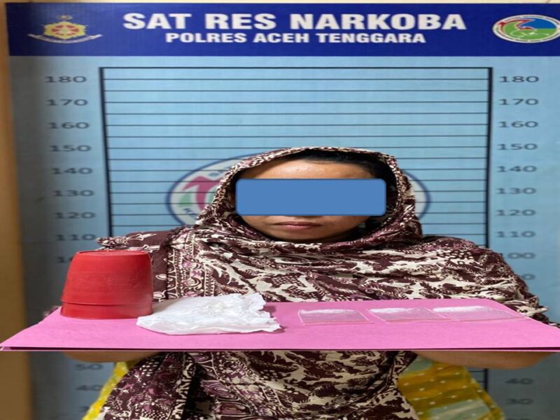 IRT Penjual Nasi Ditangkap Satresnarkoba