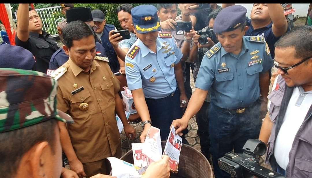 KIP Sabang Musnahkan 522 Surat Suara