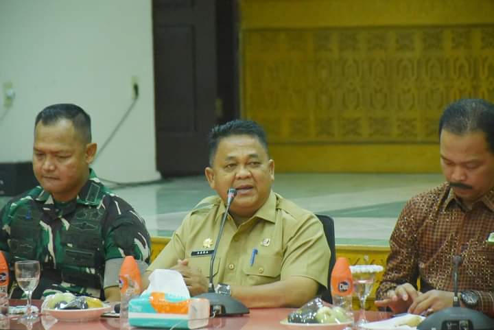 PIMPIN RAKOR PERSIAPAN PILKADA, INI PESAN PJ. BUPATI ASRA