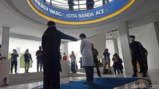 94 Pejudi di Aceh Ditangkap, Terancam Hukuman Cambuk