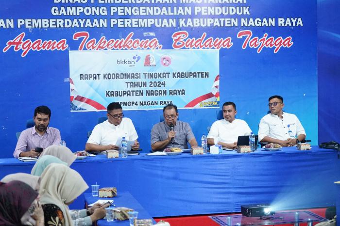 DPMGP4 Nagan Raya Gelar Rakor Percepatan Penurunan Stunting