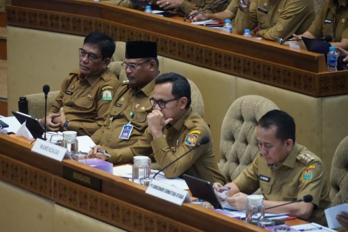 Pj Gubernur Aceh Hadiri Rapat DPR RI