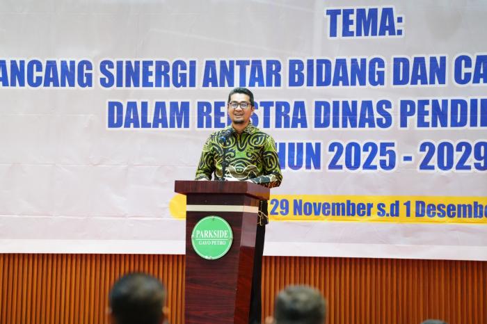 Dinas Pendidikan Aceh Gelar Rapat Kerja Bahas Renstra 2025-2029