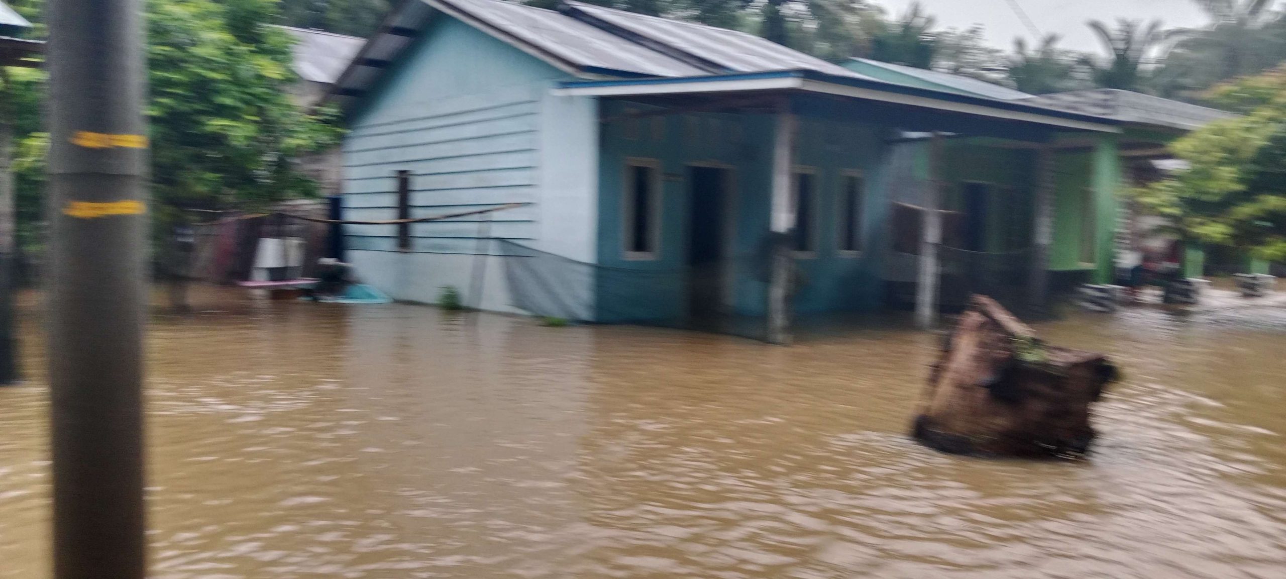 Air Sungai Meluap, Aceh Singkil Banjir