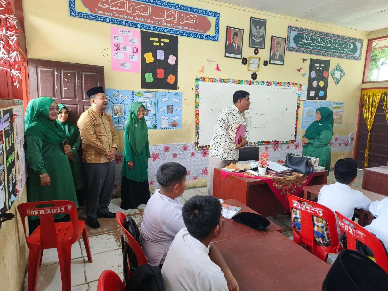 Tim Kanwil Kemenag Aceh monitoring di Aceh Timur