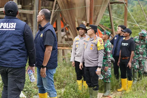 Tim Gabungan Tutup Tambang Emas ilegal