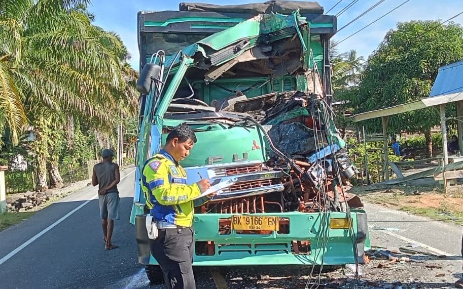 Kernet Truk Tewas akibat Kecelakaan di Aceh Barat