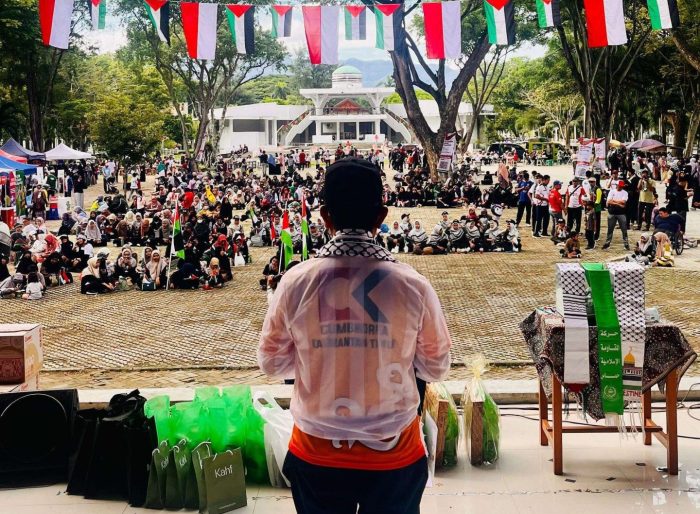 Masyarakat Aceh Gelar Fun Walk For Palestina