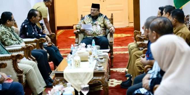 Pj Gubernur SAfrizal, Tsunami Aceh Pelajarabn untuk Dunia