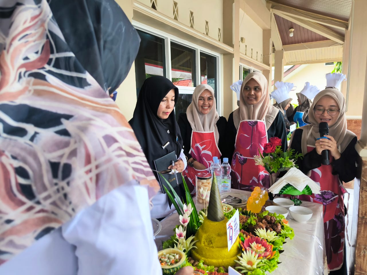 Semarak HAB, Kemenag Sabang Adakan Lomba Hias Tumpeng