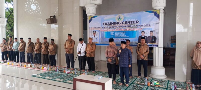 Pemkab Bireuen Melalui Dinas SI Gelar Pembukaan Traning Center