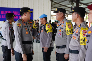 Kapolres Pidie Lepas BKO Polda Aceh