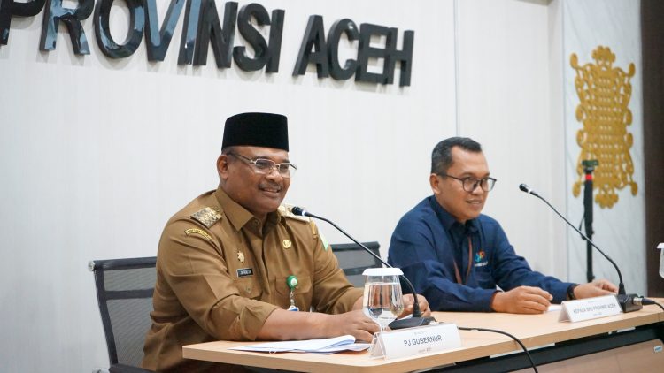 Penjabat Gubernur Aceh Buka Kegiatan Rilis Resmi Statistik BPS