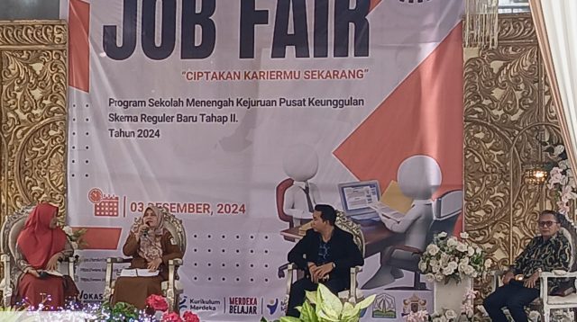 Motivasi Siswa SMKN 1 Karang Baru Gelaran Job Fair 2024