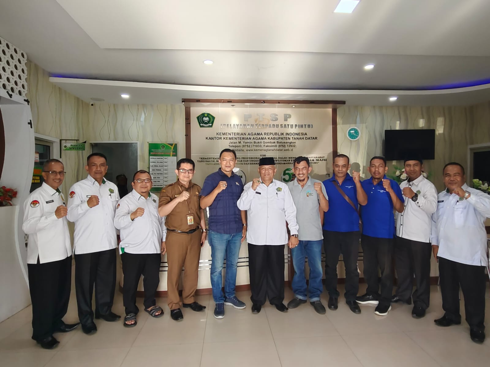 Forum PRB Aceh melakukan Koordinasi dengan BPBD, Dinas Sosial dan Kementrian Agama Tanah Datar Sumbar