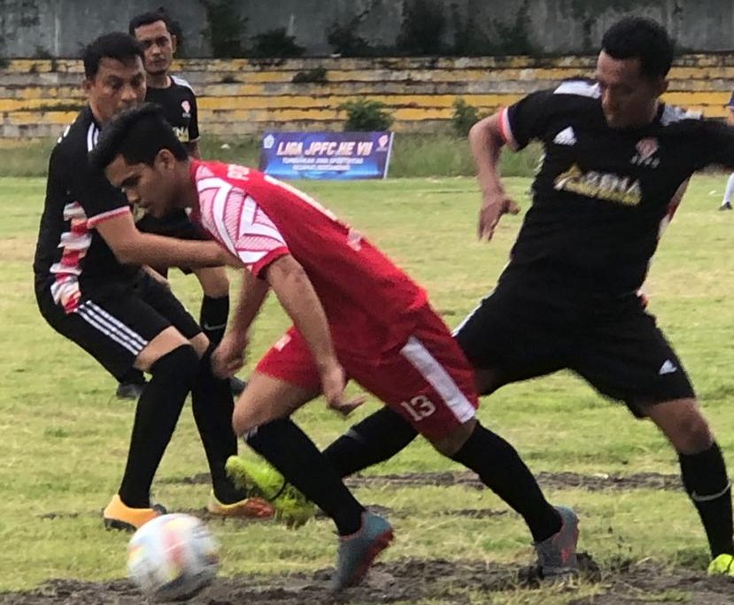 POP Polres Lhokseumawe Pukul Telak JPFC 5-0 di Laga Perdana Liga Eksekutif JPFC VI 2024