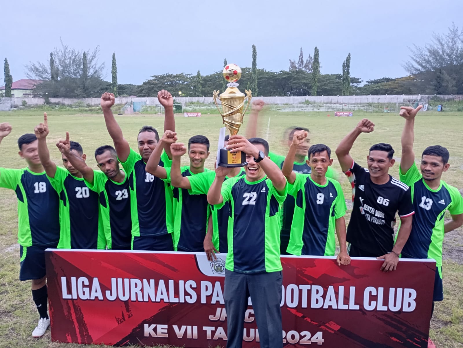 PS Pemkab Aceh Utara Juara Liga Eksekutif JPFC 2024 dengan Kemenangan Telak 5-0