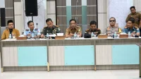 Danlanud Maimun Saleh Hadiri Rapat Persiapan Nataru