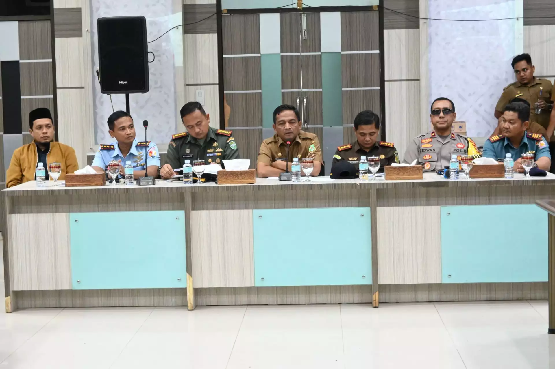 Danlanud Maimun Saleh Hadiri Rapat Persiapan Nataru