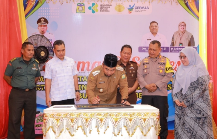 Pj Bupati Aceh Besar Resmikan BLUD RSUD