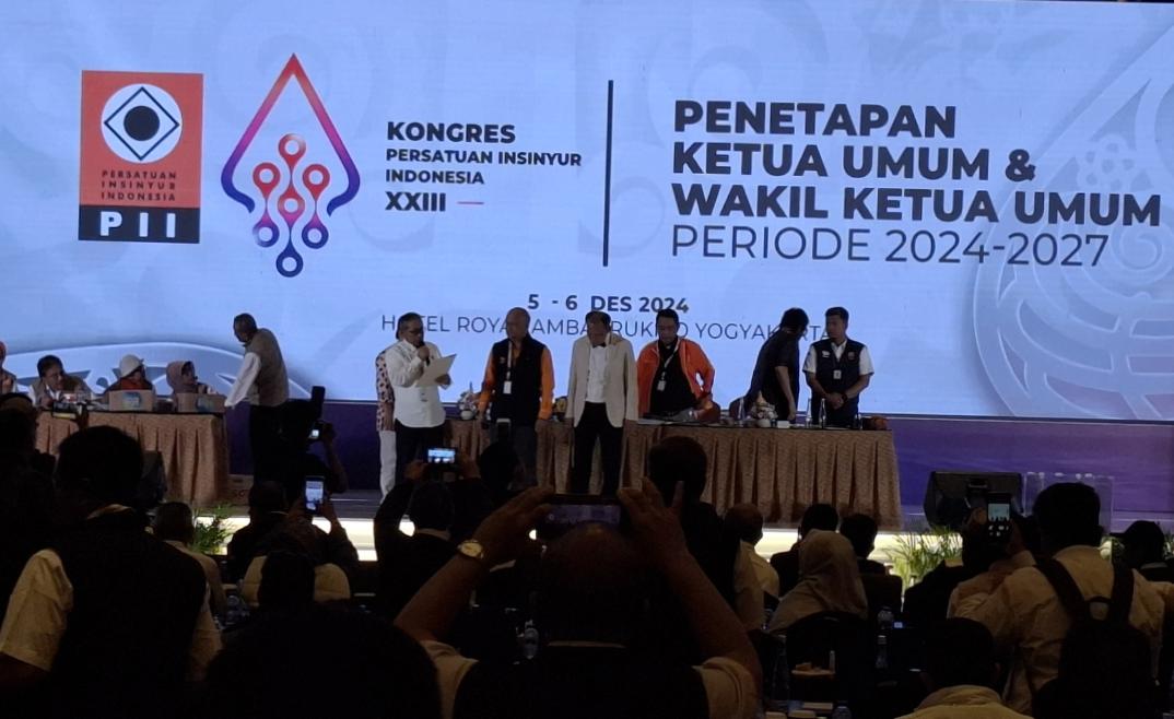 Prof. Agus Taufik Mulyono Terpilih Wakil Ketua Umum PII 2024 -2027