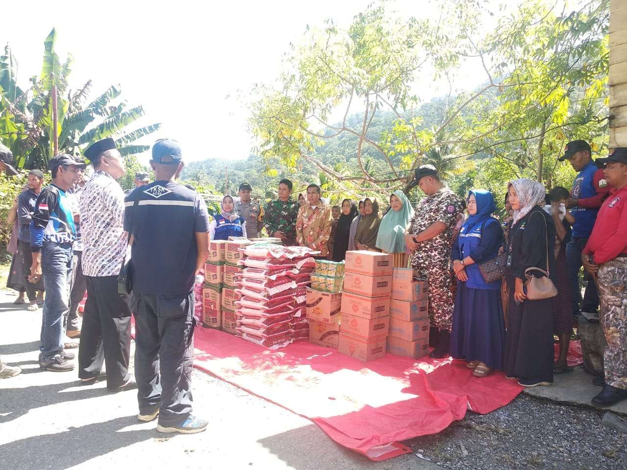 Pemkab Nagan Raya Salurkan Bantuan Masa Panik