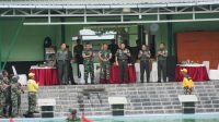 Pangdam IM Tinjau Perlombaan Renang Militer Antar Satuan