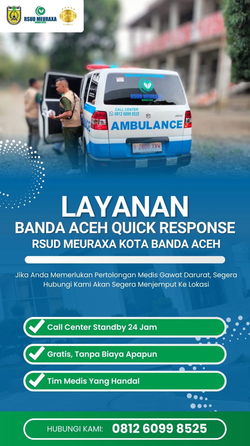 RSUD Meuraxa Buka Layanan Quick Response