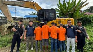 Polisi Tangkap Lima Pelaku Penambangan Ilegal