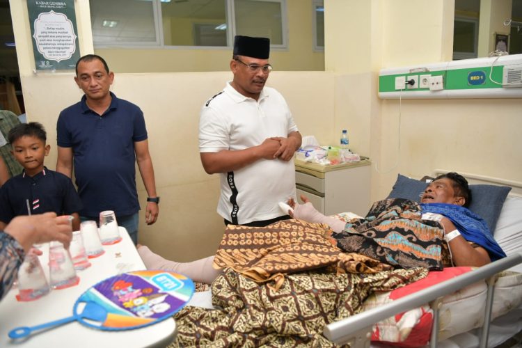 Pj Gubernur Safrizal Pantau Pelayanan RSUDZA