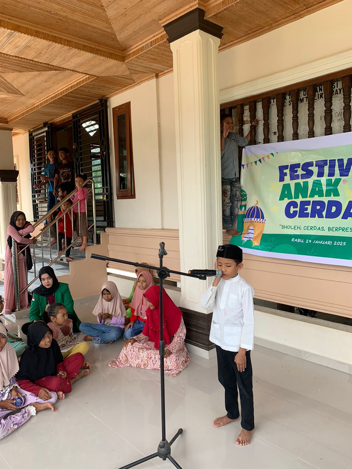 Mahasiswa KKN Unimal Kelompok 59 Gelar Kegiatan Festival Anak Sholeh