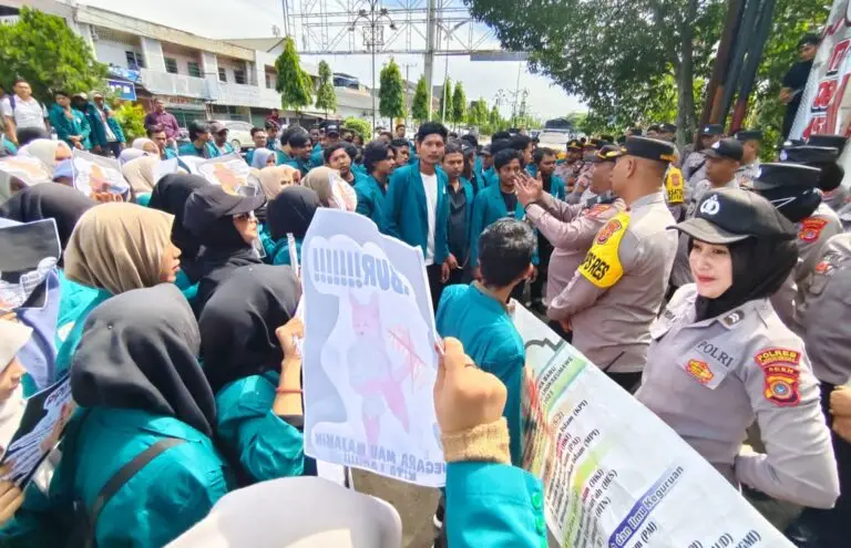 Mahasiswa Lhokseumawe Tolak Kenaikan PPN 12 Persen