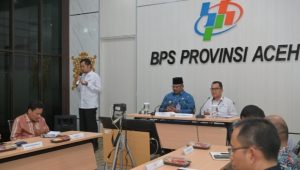 Pj Gubernur Safrizal Hadiri Rilis Data Statistik Bulanan BPS