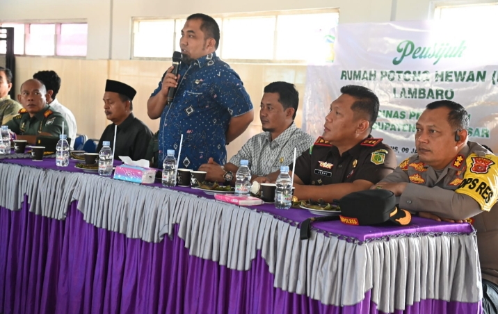 Pj Bupati Kembali Fungsikan Rumah Potong Hewan Lambaro