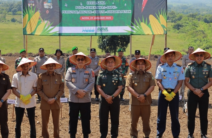 Tanam Jagung Serentak Nasional