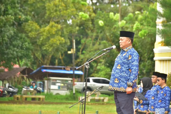 PJ. BUPATI PIMPIN APEL ASN ACEH TAMIANG REFLEKSI 2024 – RESOLUSI 2025