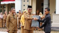 Pj Bupati Nagan Raya Pimpin Apel Gabungan