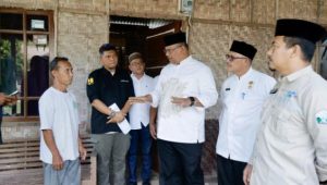 Pj Gubernur Pastikan Pembangunan Rumah Dhuafa Tepat Sasaran