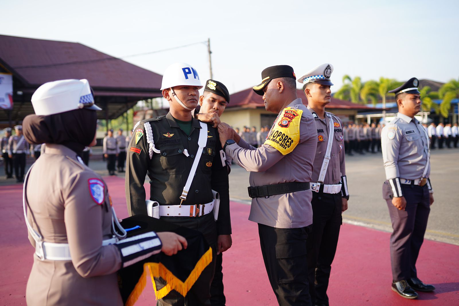 Polres Pidie Gelar Apel Pasukan Operasi Keselamatan Seulawah