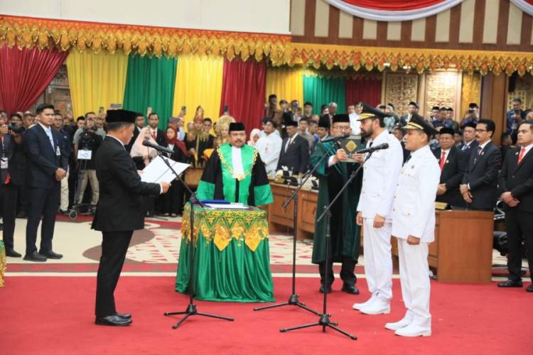 Mendagri Lantik Gubernur dan Wakil Gubernur Aceh