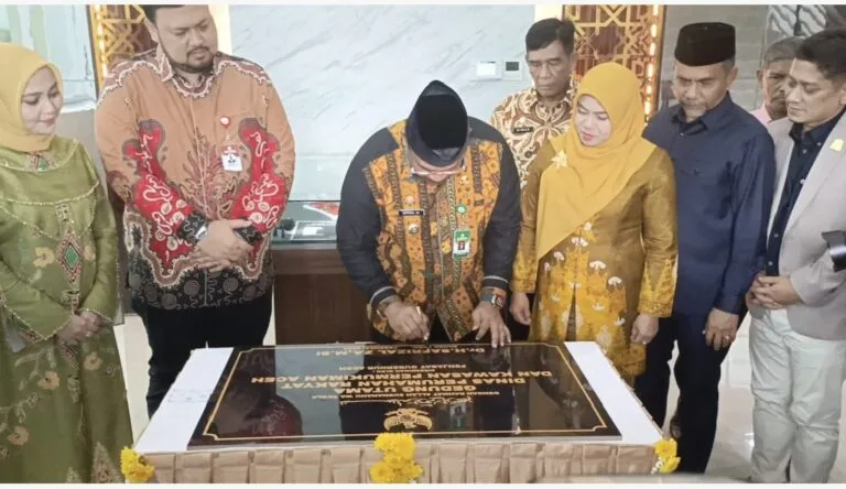 Pj Gubernur Safrizal Resmikan Gedung Baru Dinas Perkim