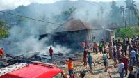 Dua Rumah Ludes Terbakar di Aceh Tenggara