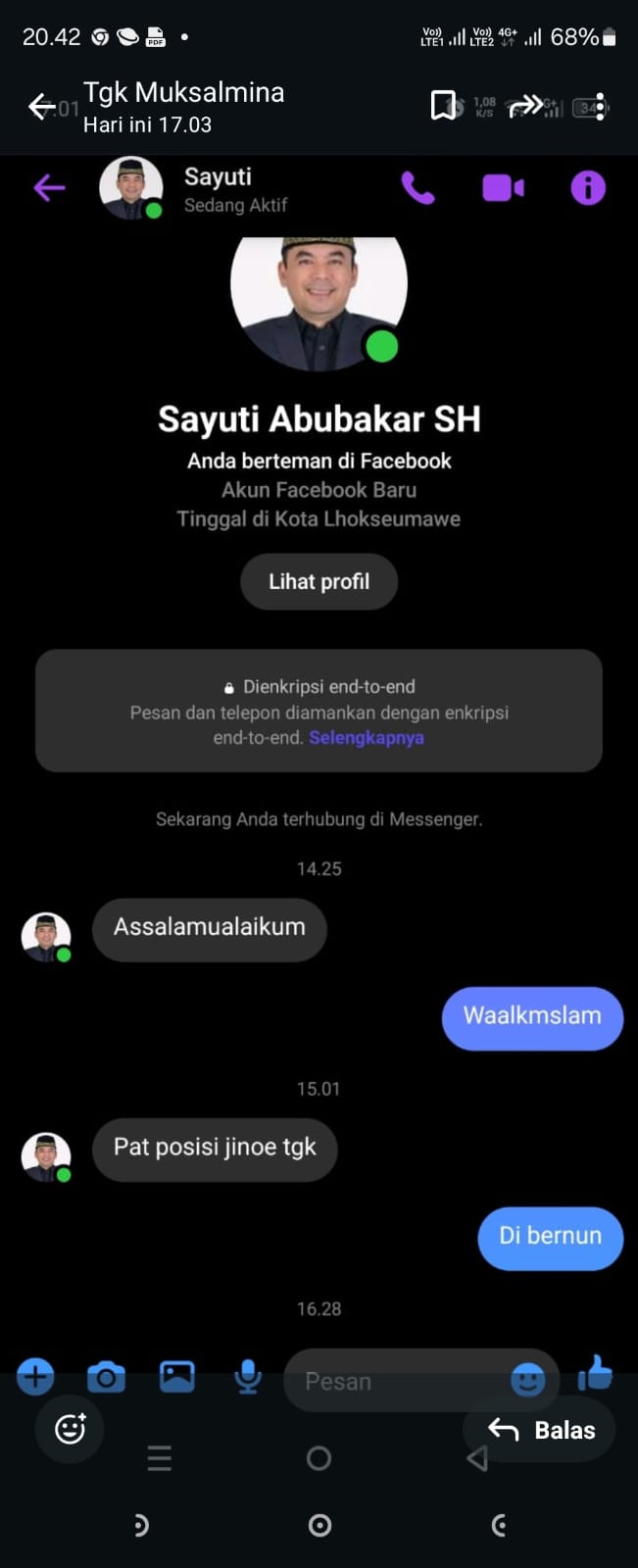 Pemko Lhokseumawe Klarifikasi Terkait Akun Facebook Palsu Walikota dengan Nama “Sayuti Abubakar SH”