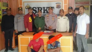 Pelaku Perjudian di Lapangan Pacuan Kuda di Tangkap