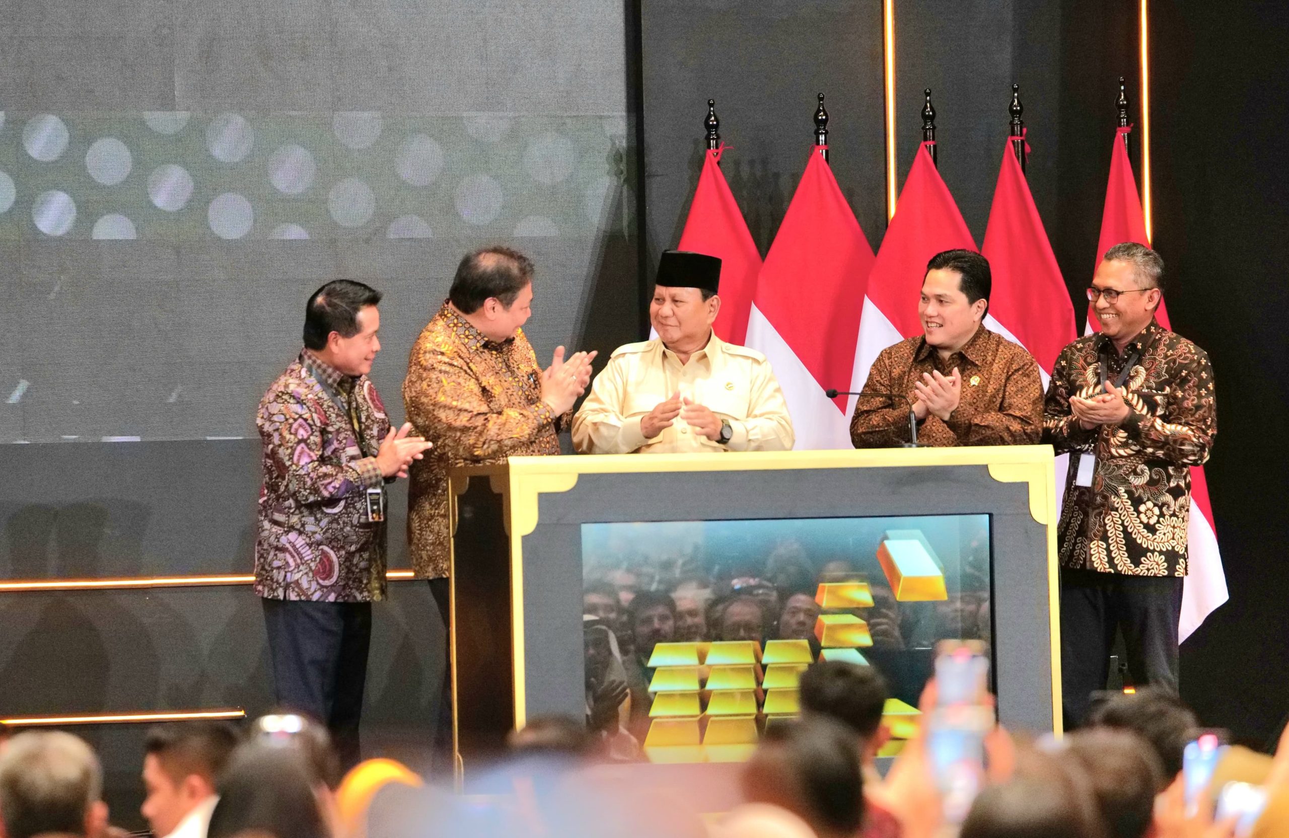 Resmi Diluncurkan Presiden Prabowo, BSI Jadi Bank Emas Syariah Pertama di Indonesia